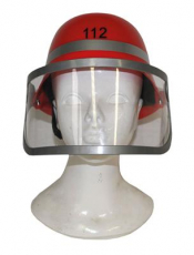 Helm Feuerwehrmann rot