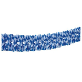 Girlande aus Papier Bayrisch Blau- Länge: 10 m- Durchmesser: 16 cm
