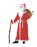 Weihnachtsmannmantel mit Kapuze Gr. EG