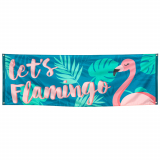 Polyesterbanner  Flamingo