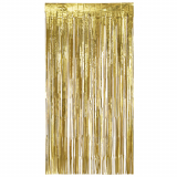 Fransenvorhang gold metallic